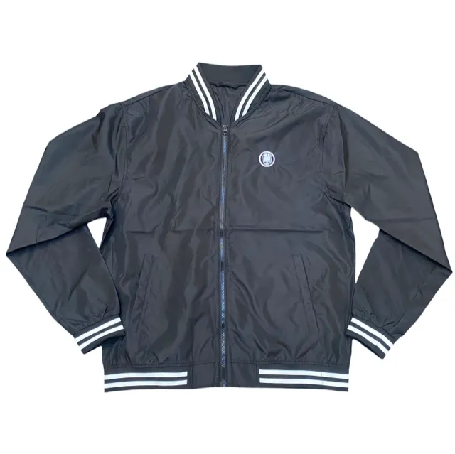 1 Skull Bomber Windbreaker | Black