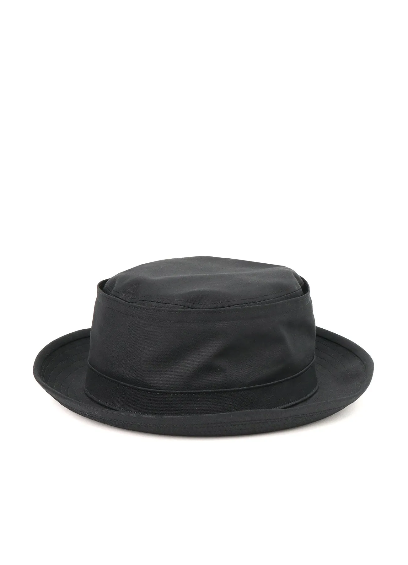 40/2COTTON GABARDINE PORKPIE HAT