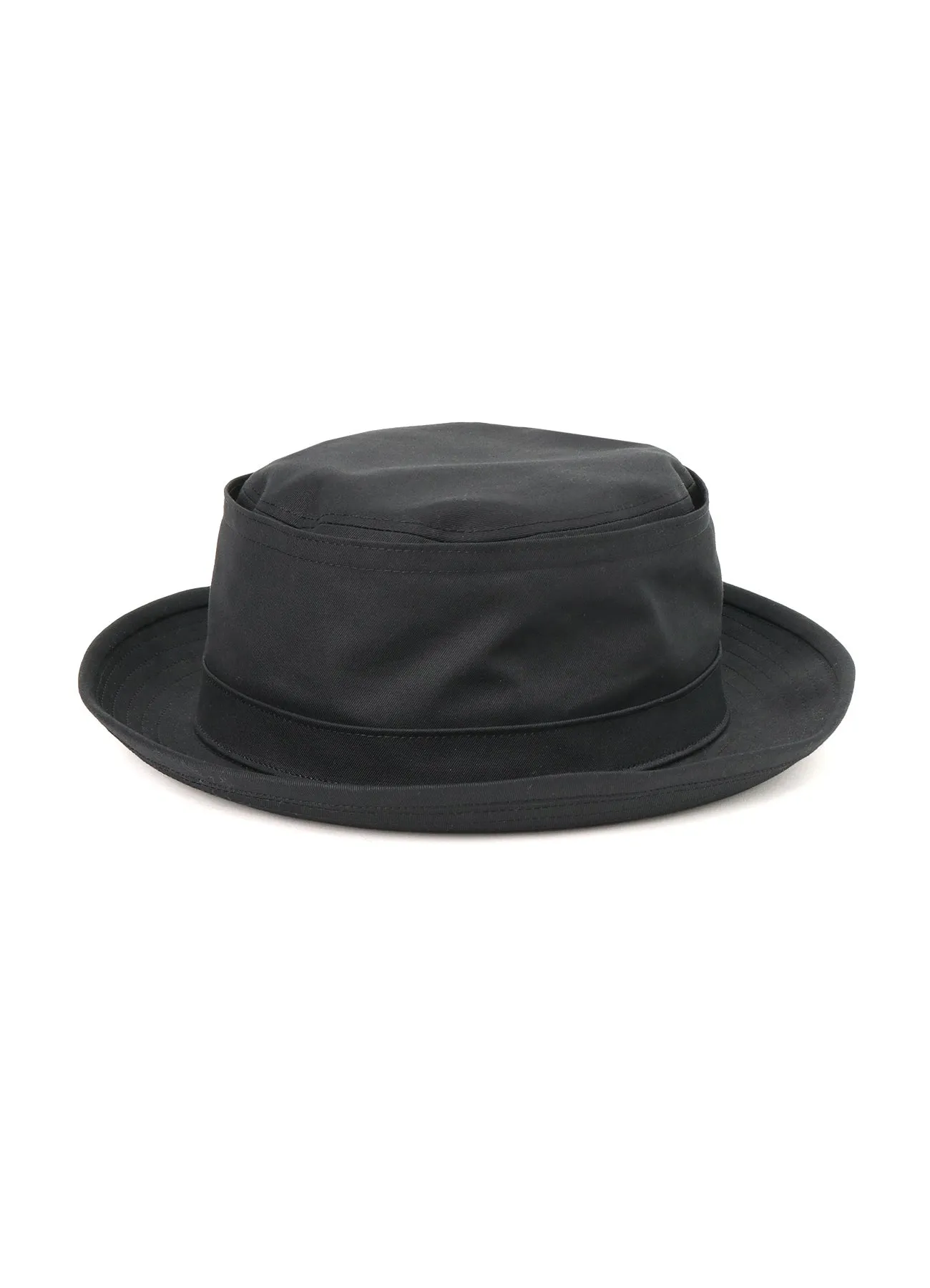 40/2COTTON GABARDINE PORKPIE HAT