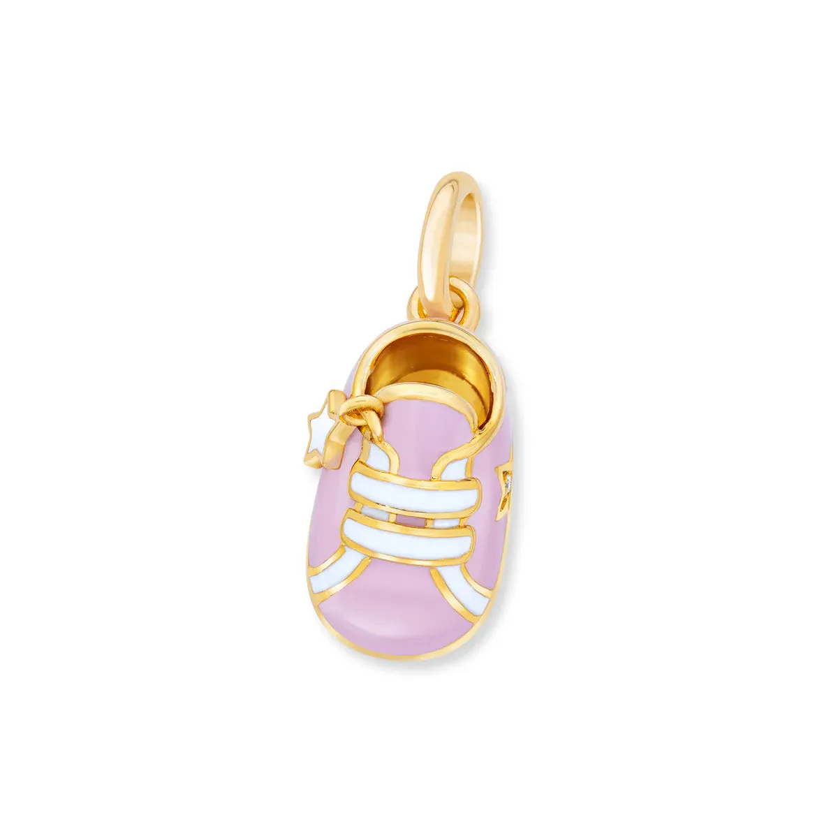 AARON BASHA VERMEIL PINK SNEAKER CHARM