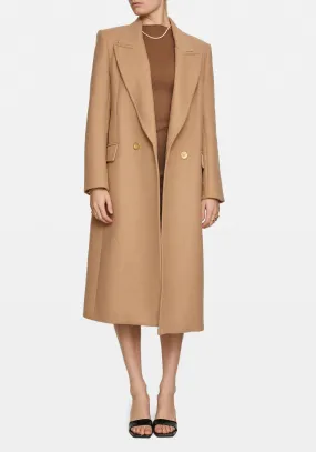 ABOUT FACE COAT CAMEL