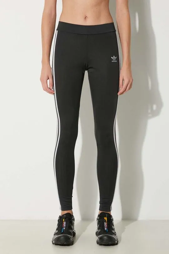 adidas Originals leggings Adicolor women's black color