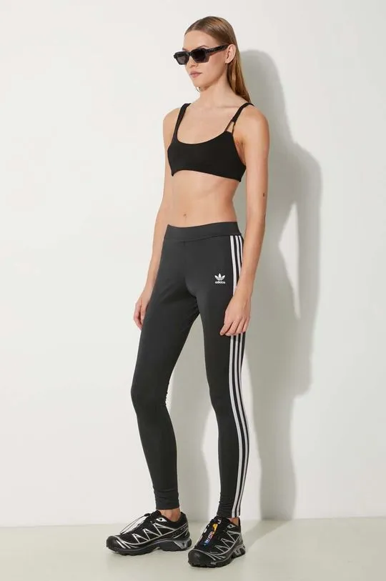 adidas Originals leggings Adicolor women's black color