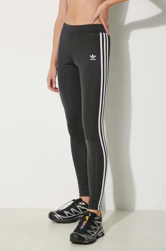 adidas Originals leggings Adicolor women's black color