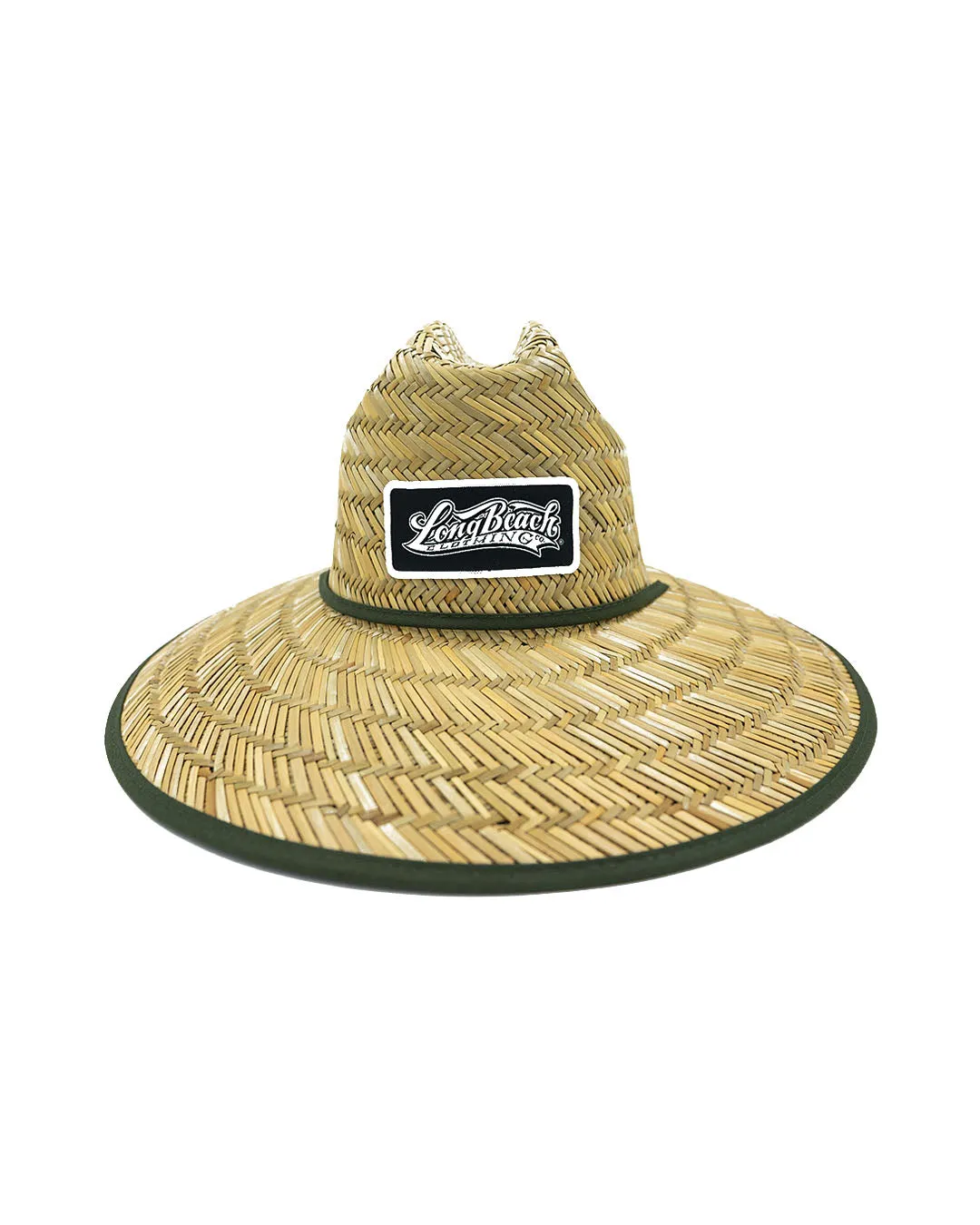 Adult OG Logo Patch Green Straw Hat