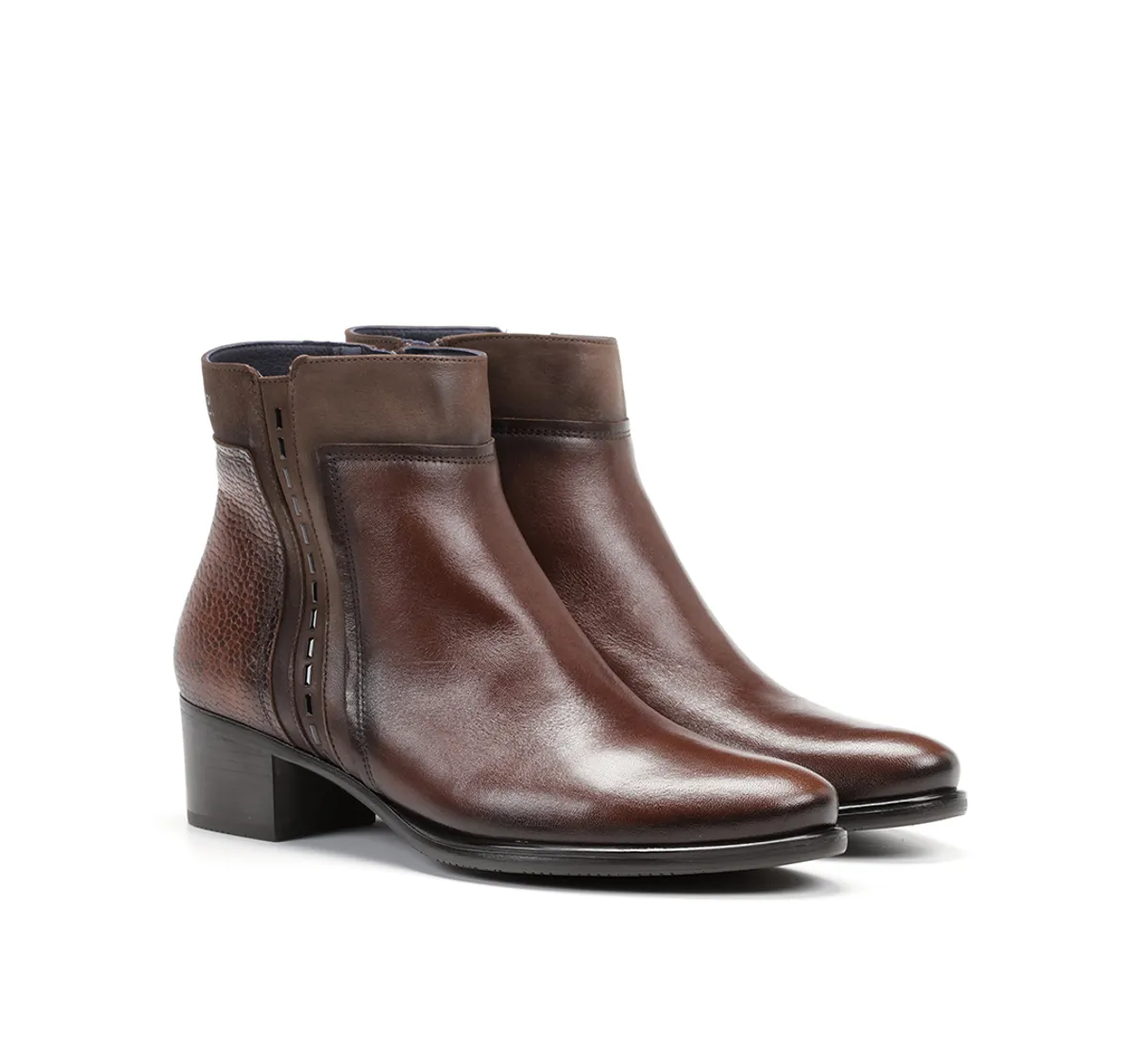 ALEGRIA D8271 Brown Ankle Boot