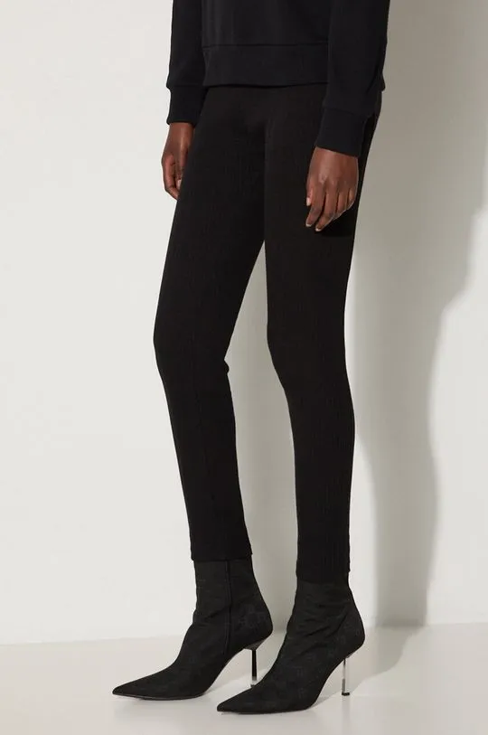 Alpha Industries cotton leggings black color