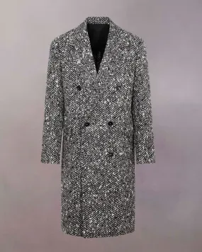 AMALFI DOULBE BREASTED OVERCOAT