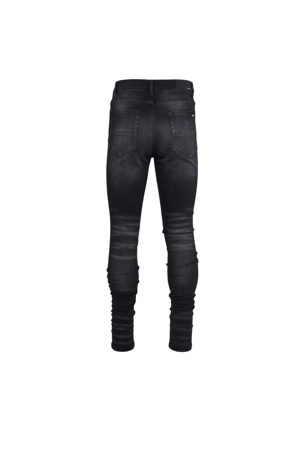 Amiri Low-rise skinny jeans Black