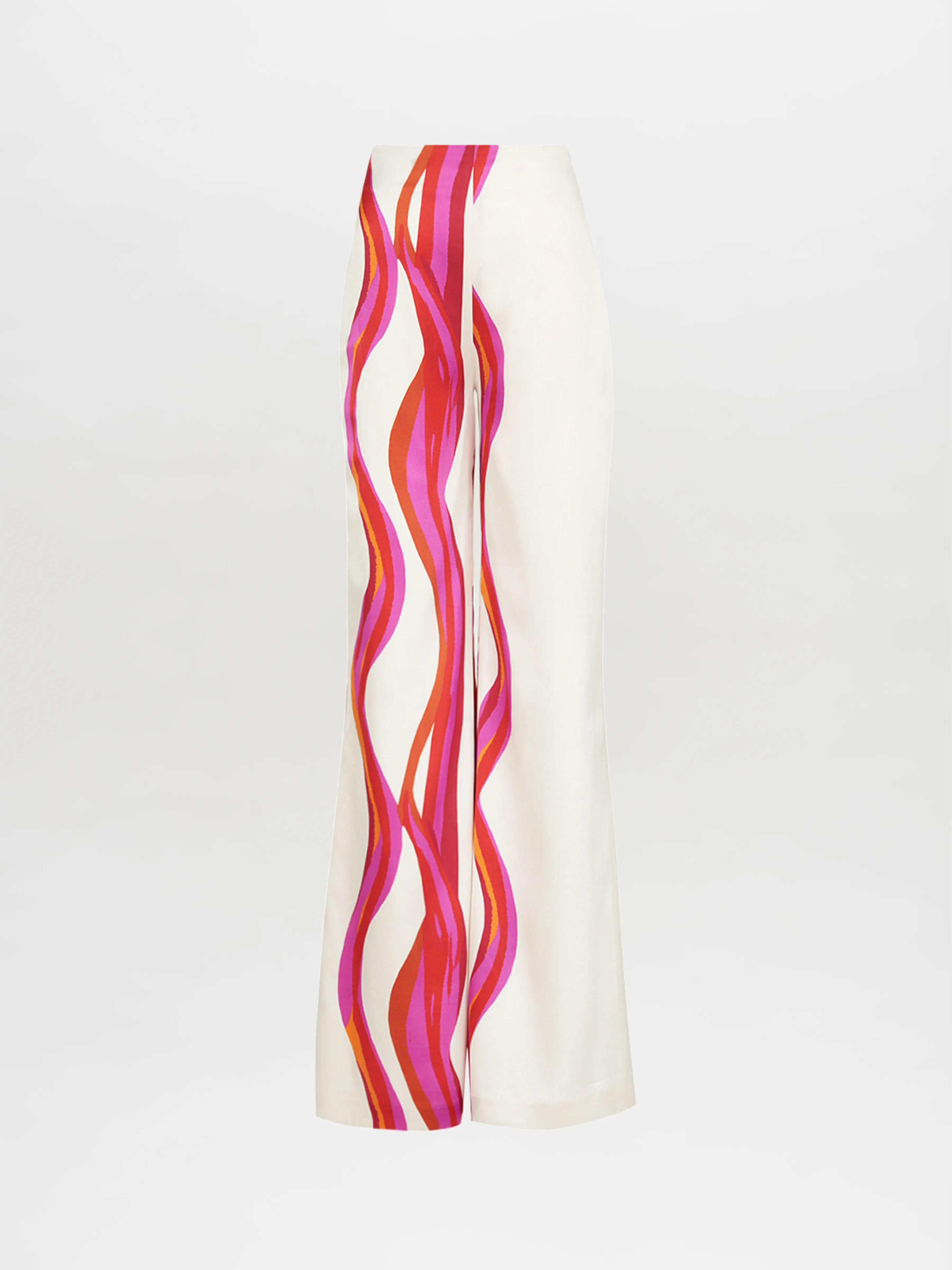 Andie Pant Fuschia Abstract Waves