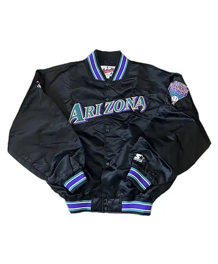 Arizona Diamondbacks Vintage Starter Jacket - William Jacket