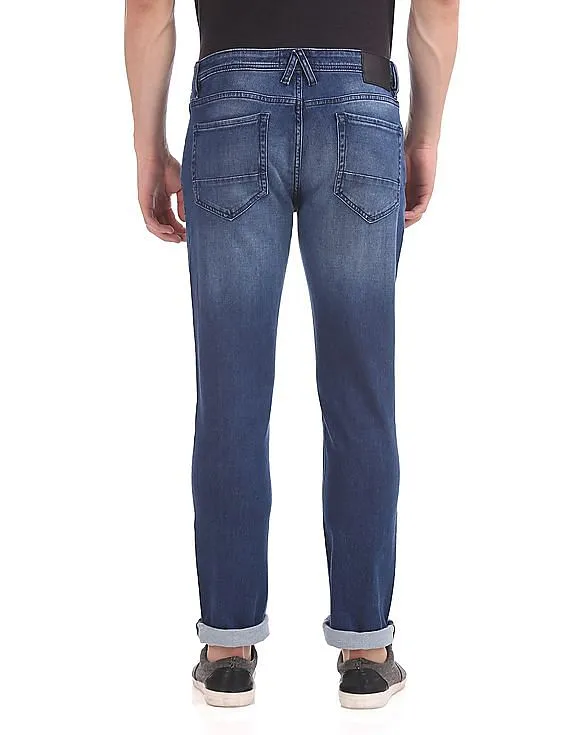 Arrow Sports James Slim Fit Mid Rise Jeans