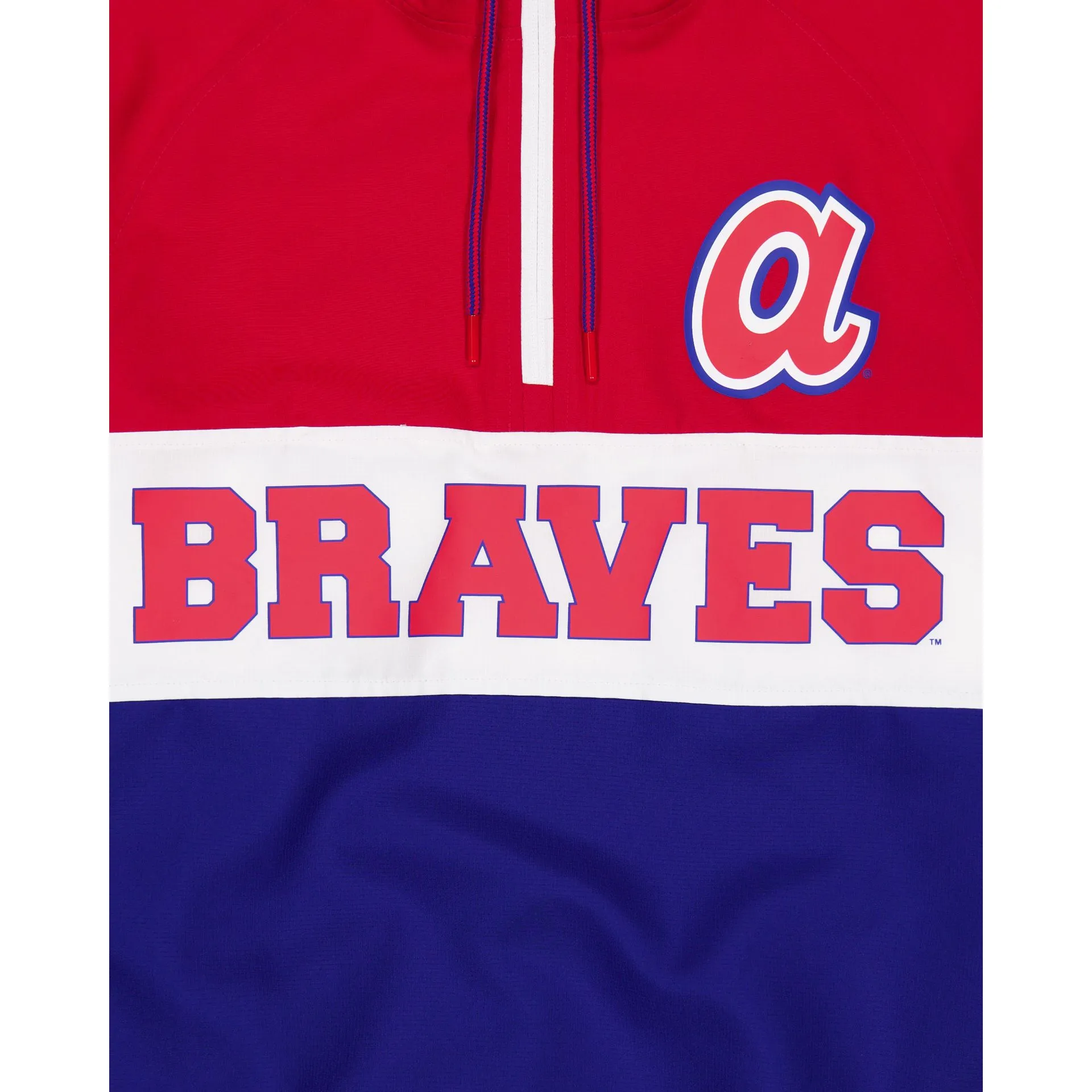 Atlanta Braves Throwback Windbreaker