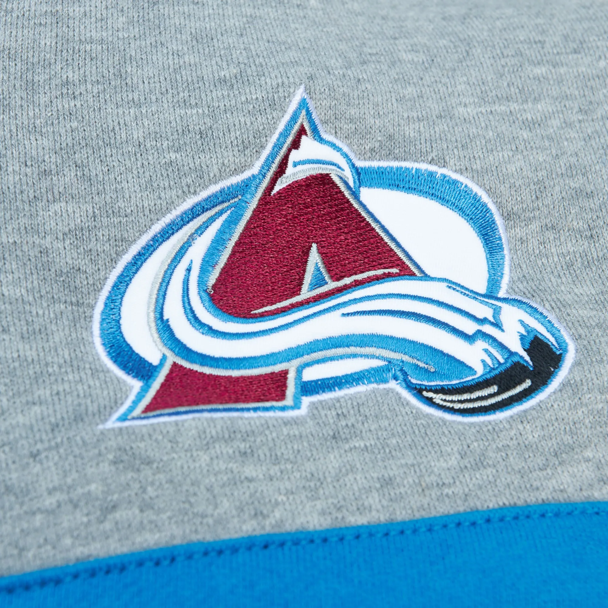 Avalanche Head Coach P/O Hoody - Burgundy/Grey