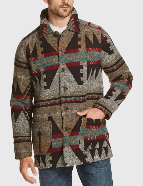 Aztec Fleece Jacket - William Jacket