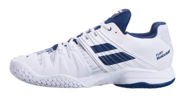 Babolat Propulse Fury All Court Men's Shoes [White/Blue]