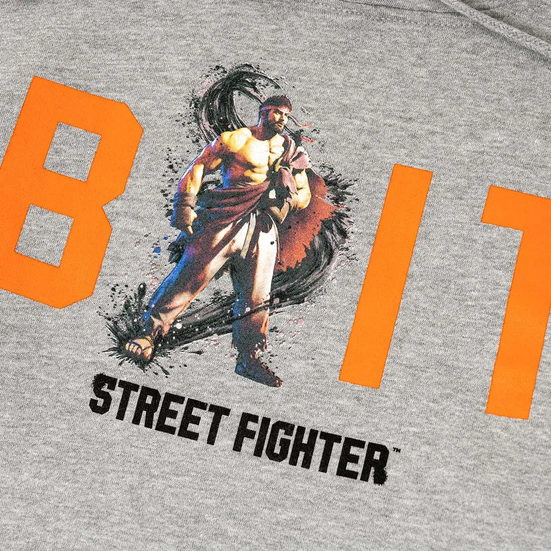 BAIT x Street Fighter 6 Ryu Men Hoody (gray)