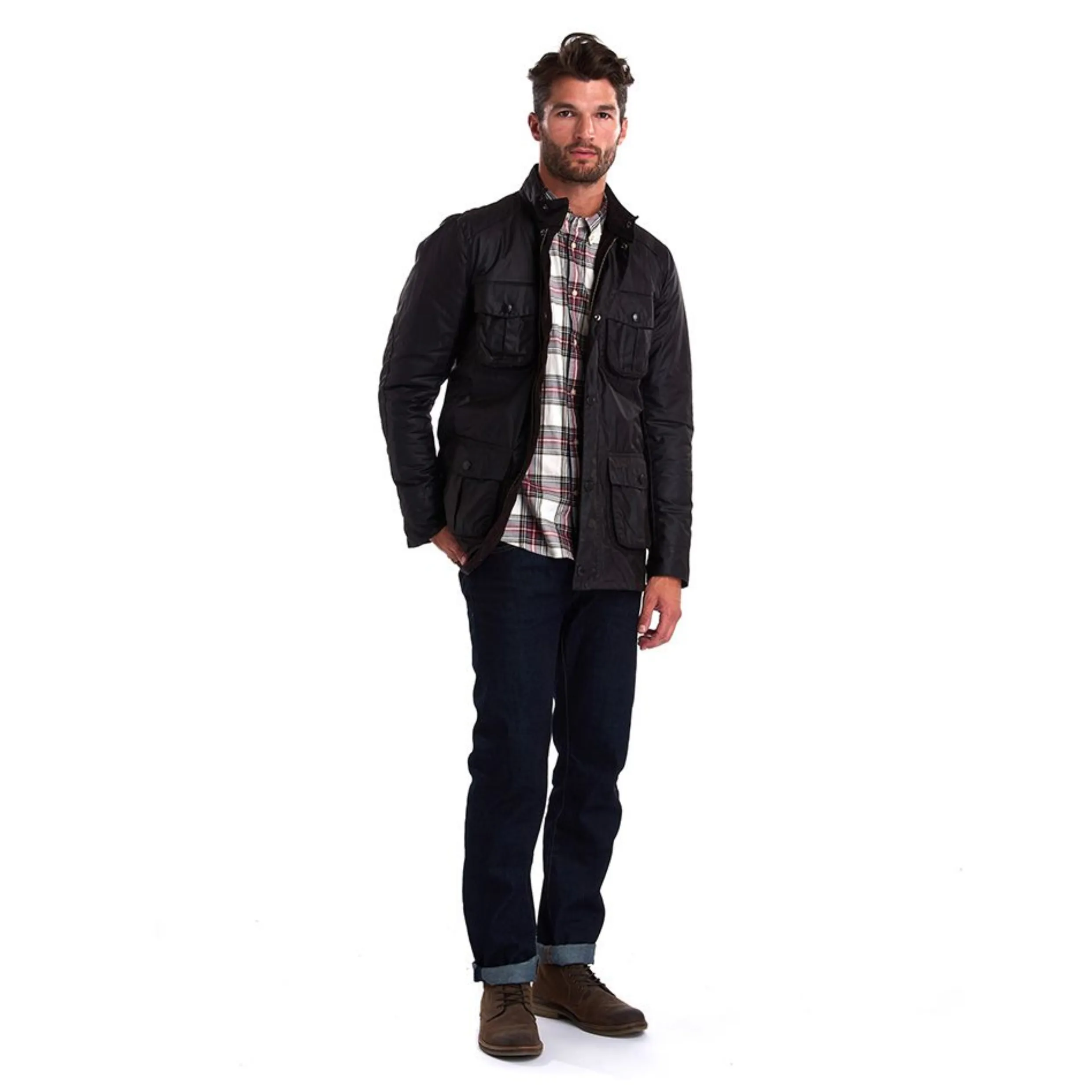 Barbour Corbridge Wax Jacket MWX0340 - Rustic