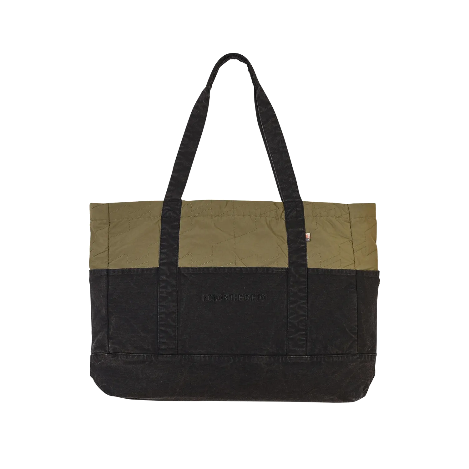 Base Tote Bag - Army Black