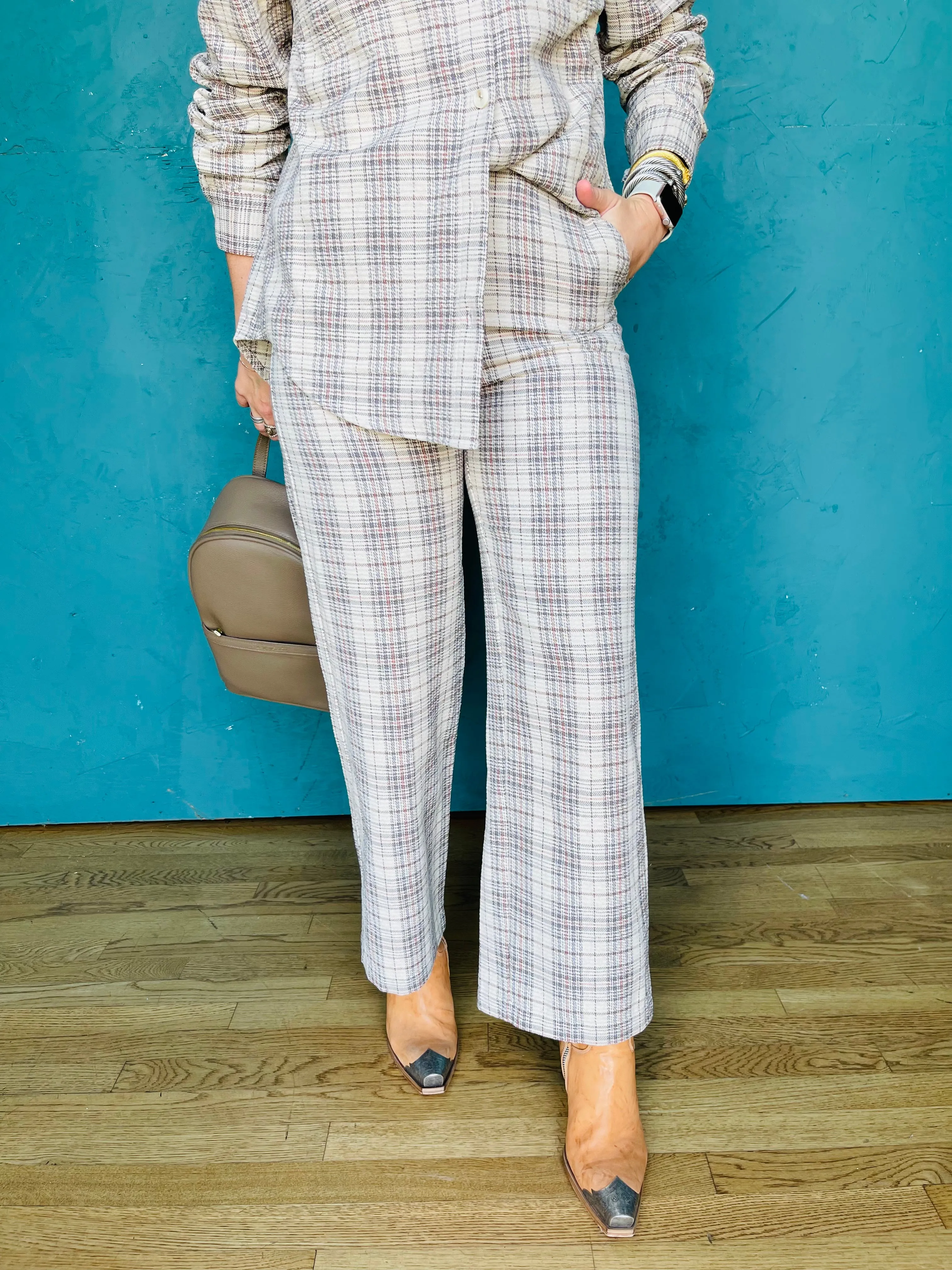 Becca Plaid Pant