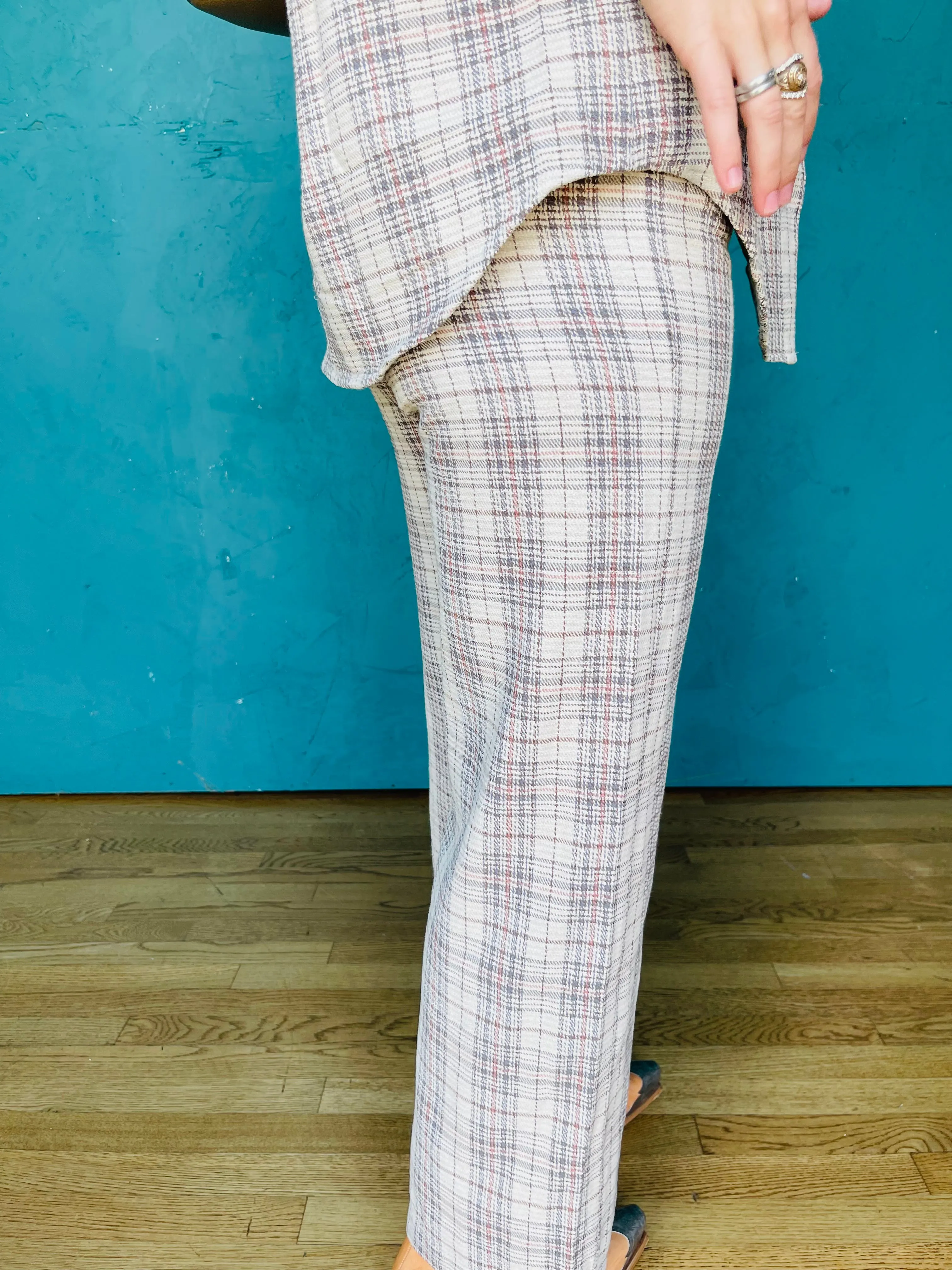 Becca Plaid Pant