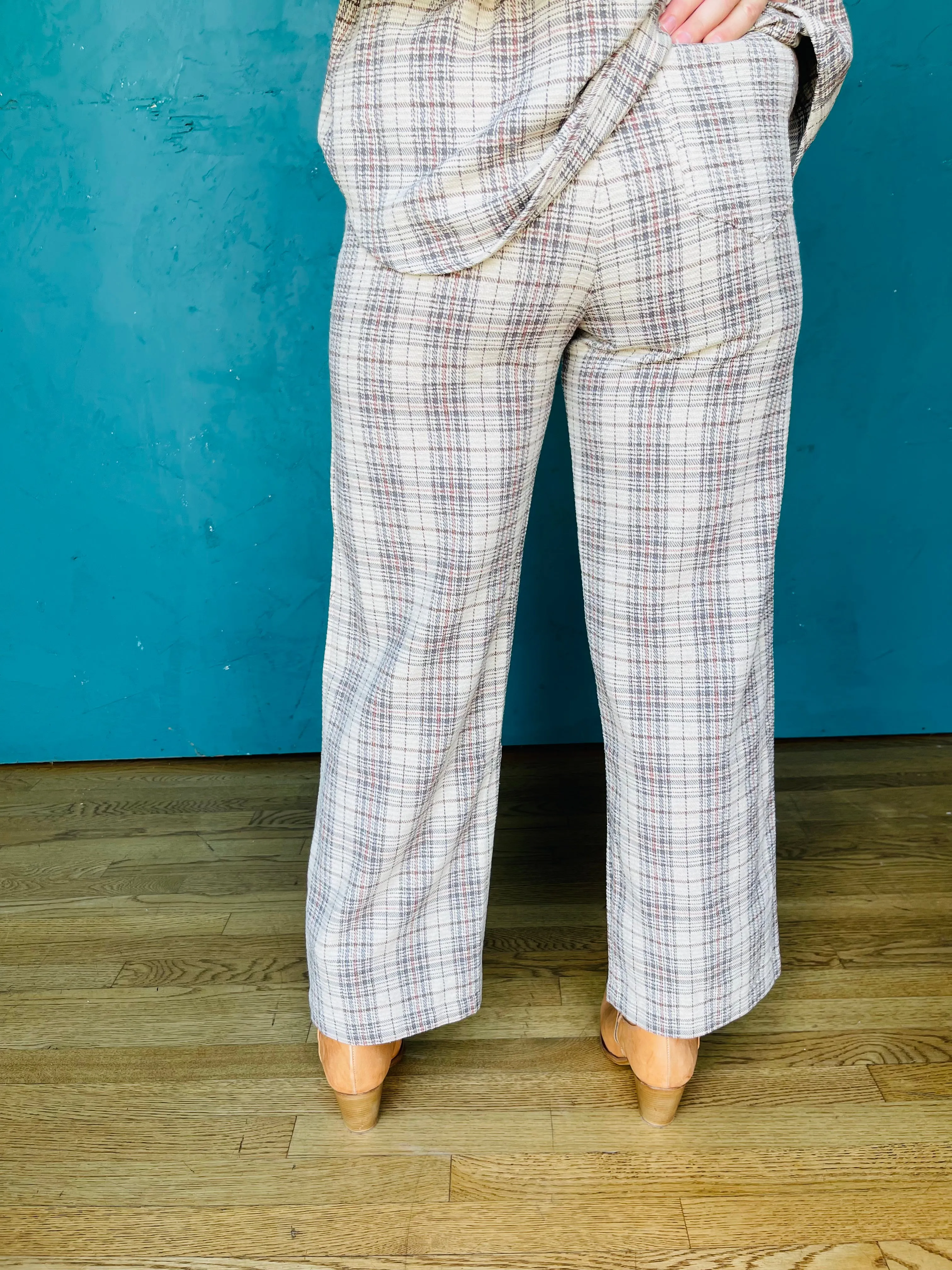 Becca Plaid Pant