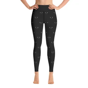 Black Cat Yoga Leggings