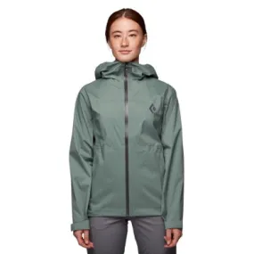 Black Diamond Women's Stormline Stretch Rain Shell