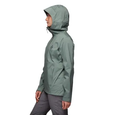 Black Diamond Women's Stormline Stretch Rain Shell