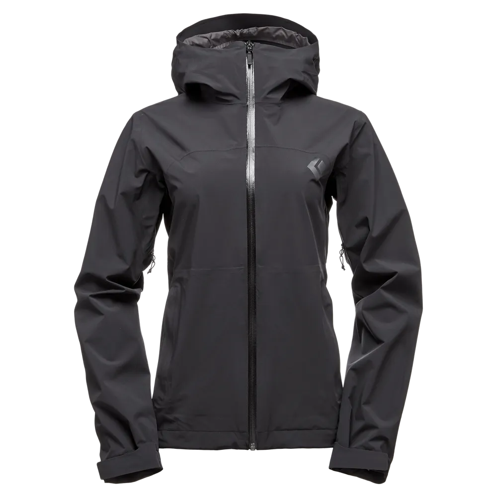 Black Diamond Women's Stormline Stretch Rain Shell