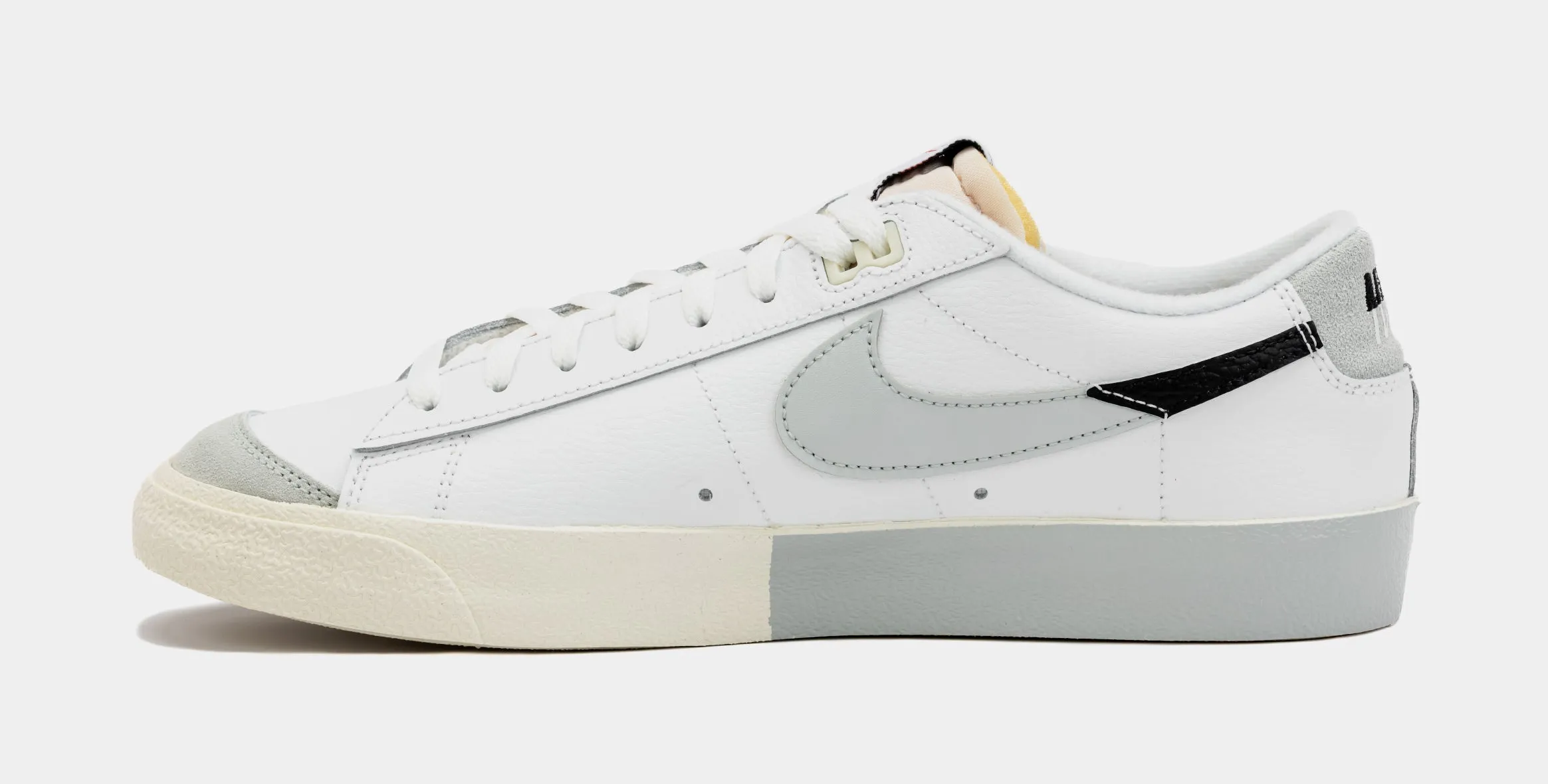 Blazer Low ’77 Split Mens Lifestyle Shoes (White/Grey)