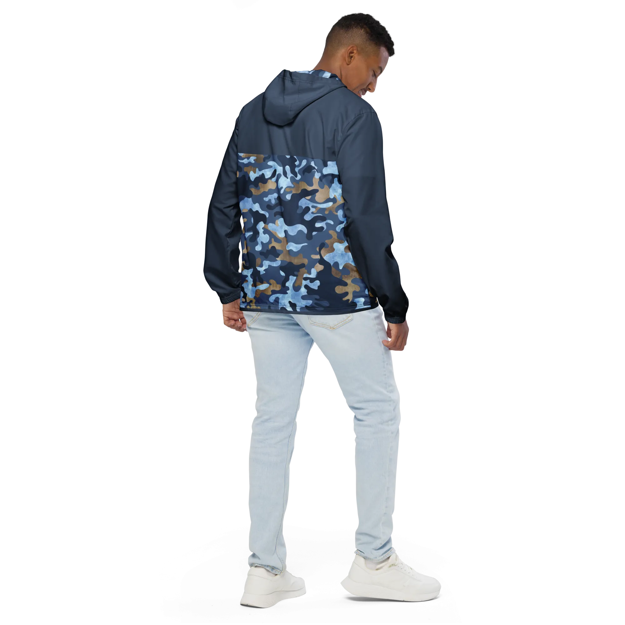 Blue Camper windbreaker