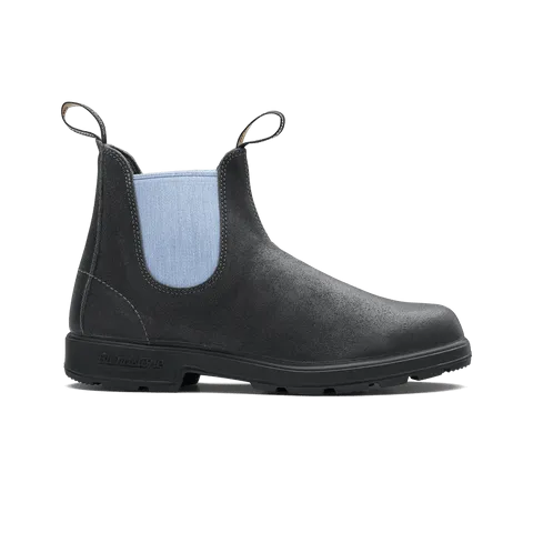 Blundstone Unisex Classic Boot 2209 - Steel Grey on Pale Denim