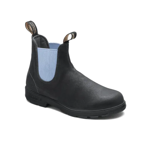 Blundstone Unisex Classic Boot 2209 - Steel Grey on Pale Denim