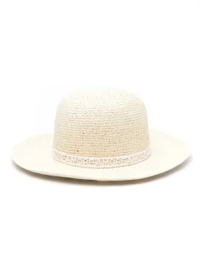 Borsalino    Borsalino Violet Crochet Panama Hat