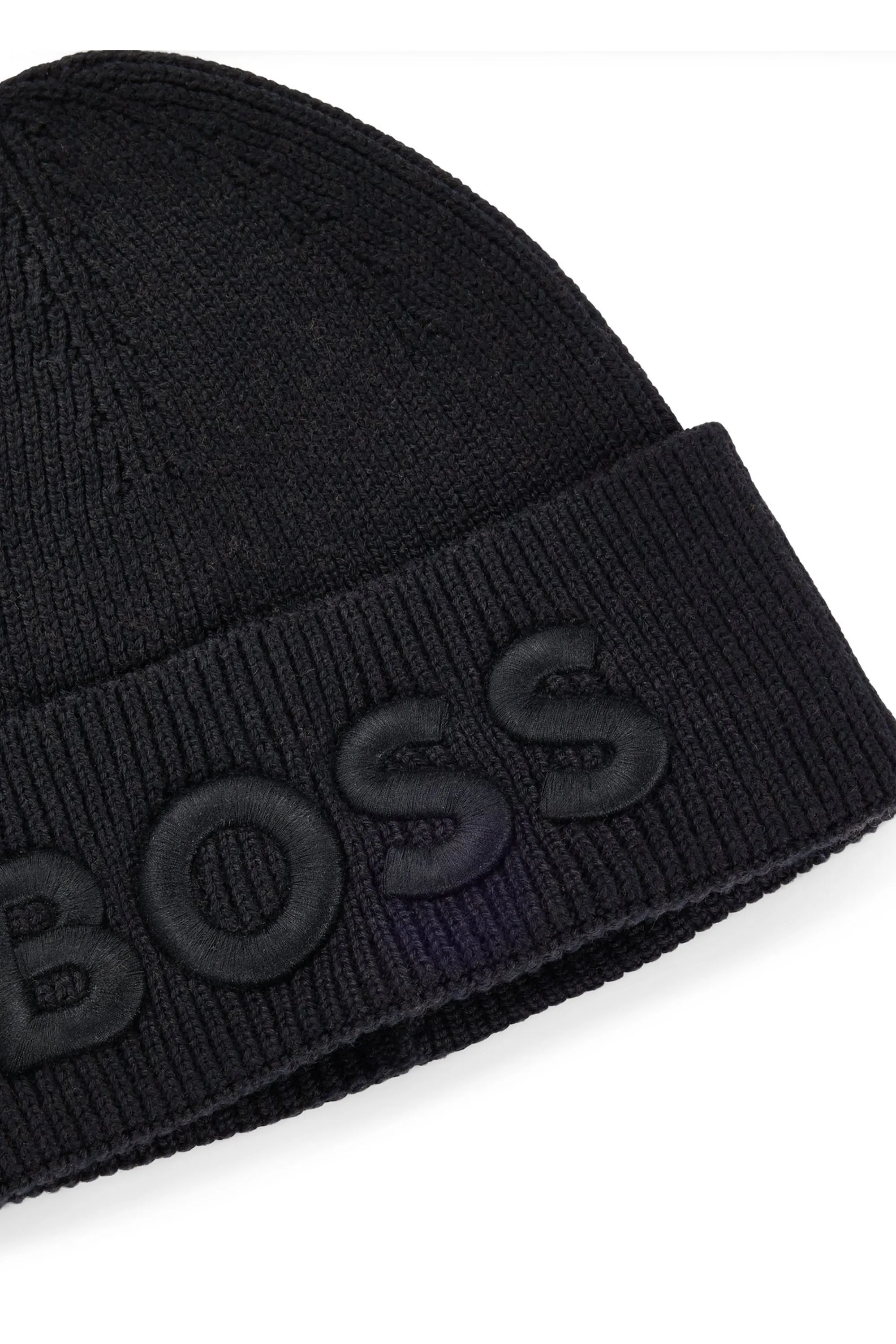 Boss Afox Beanie Hat Black