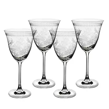 Botanic Garden Set of 4 Wine Glasses by Portmeirion | Kaleidoscope