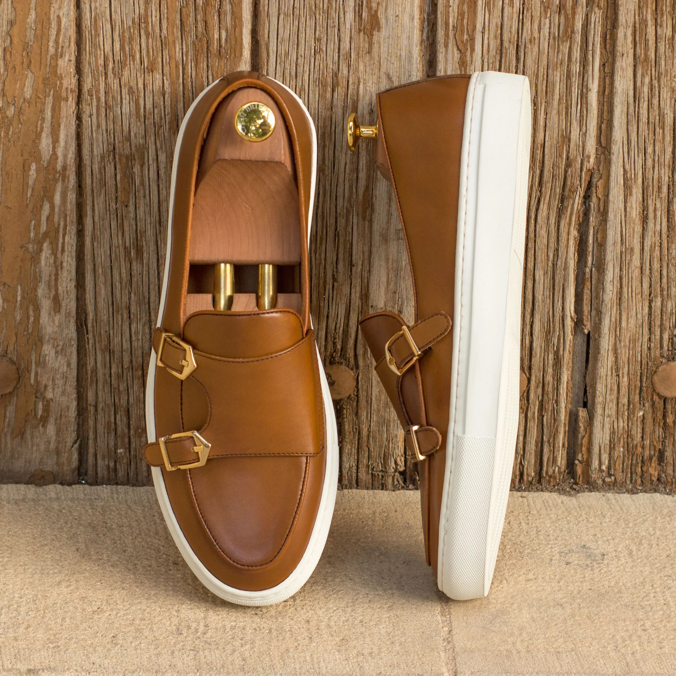 		Brown Monk Sneaker	