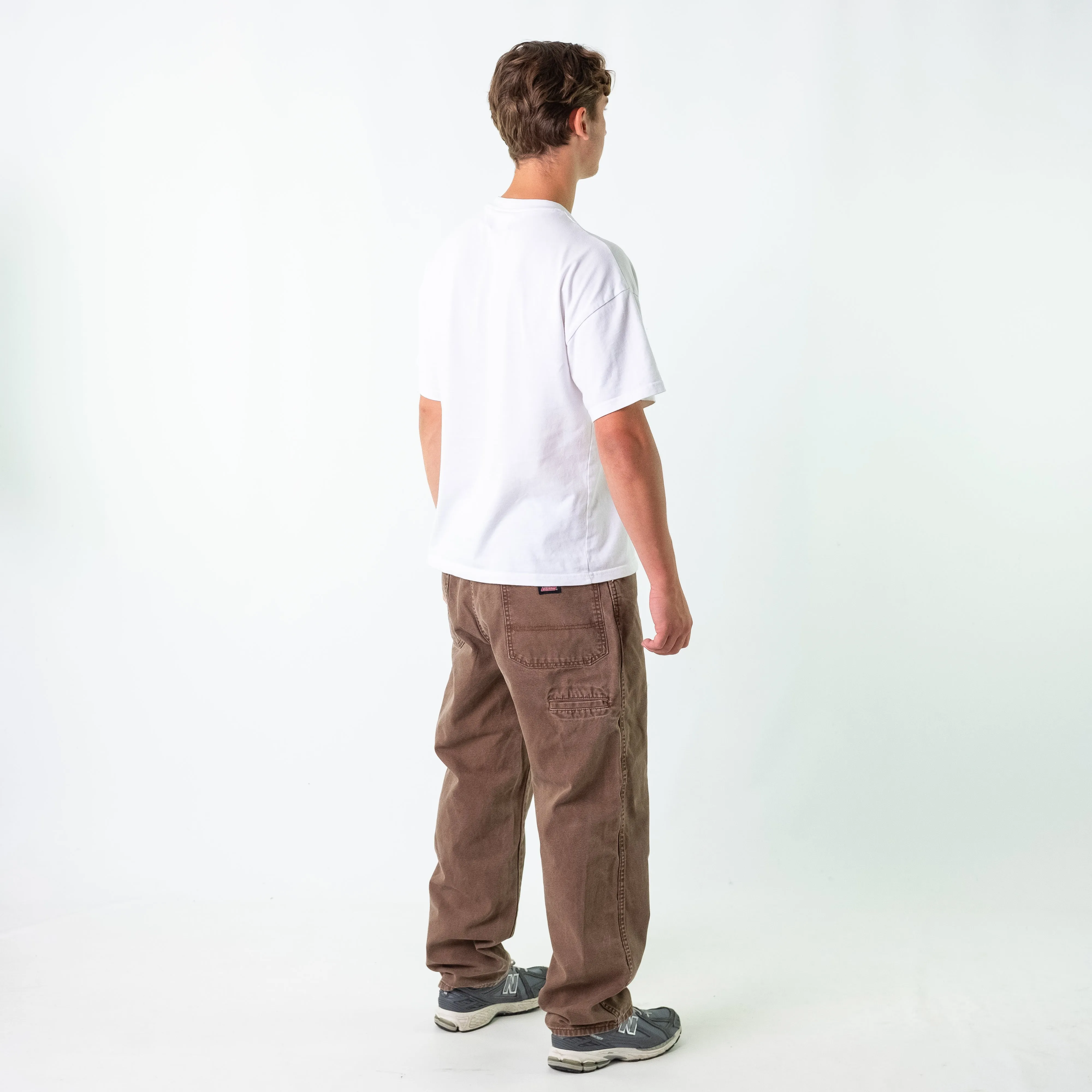 Brown y2ks Dickies Denim Carpenter Jeans Baggy Pants (36x30)