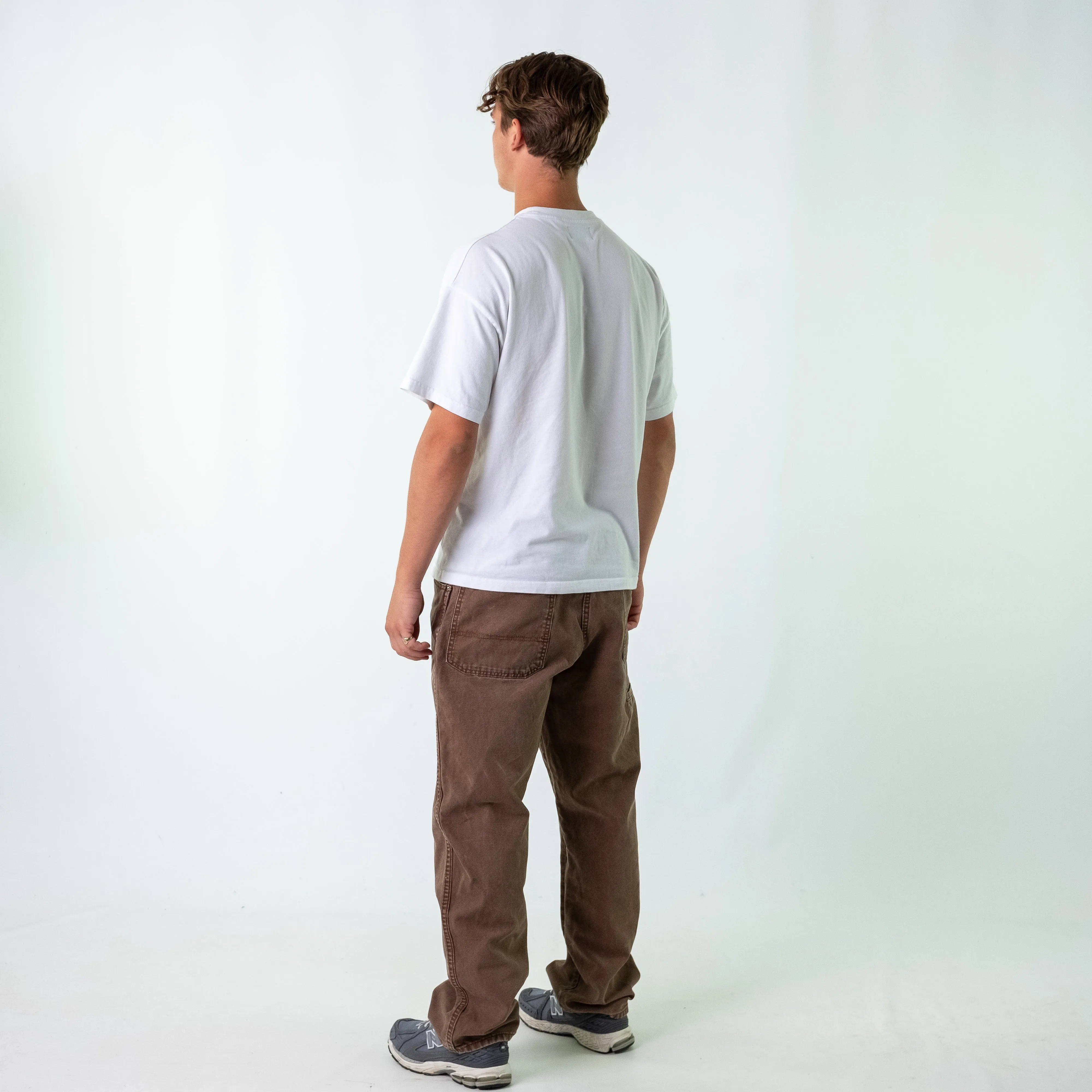 Brown y2ks Dickies Denim Carpenter Jeans Baggy Pants (36x30)