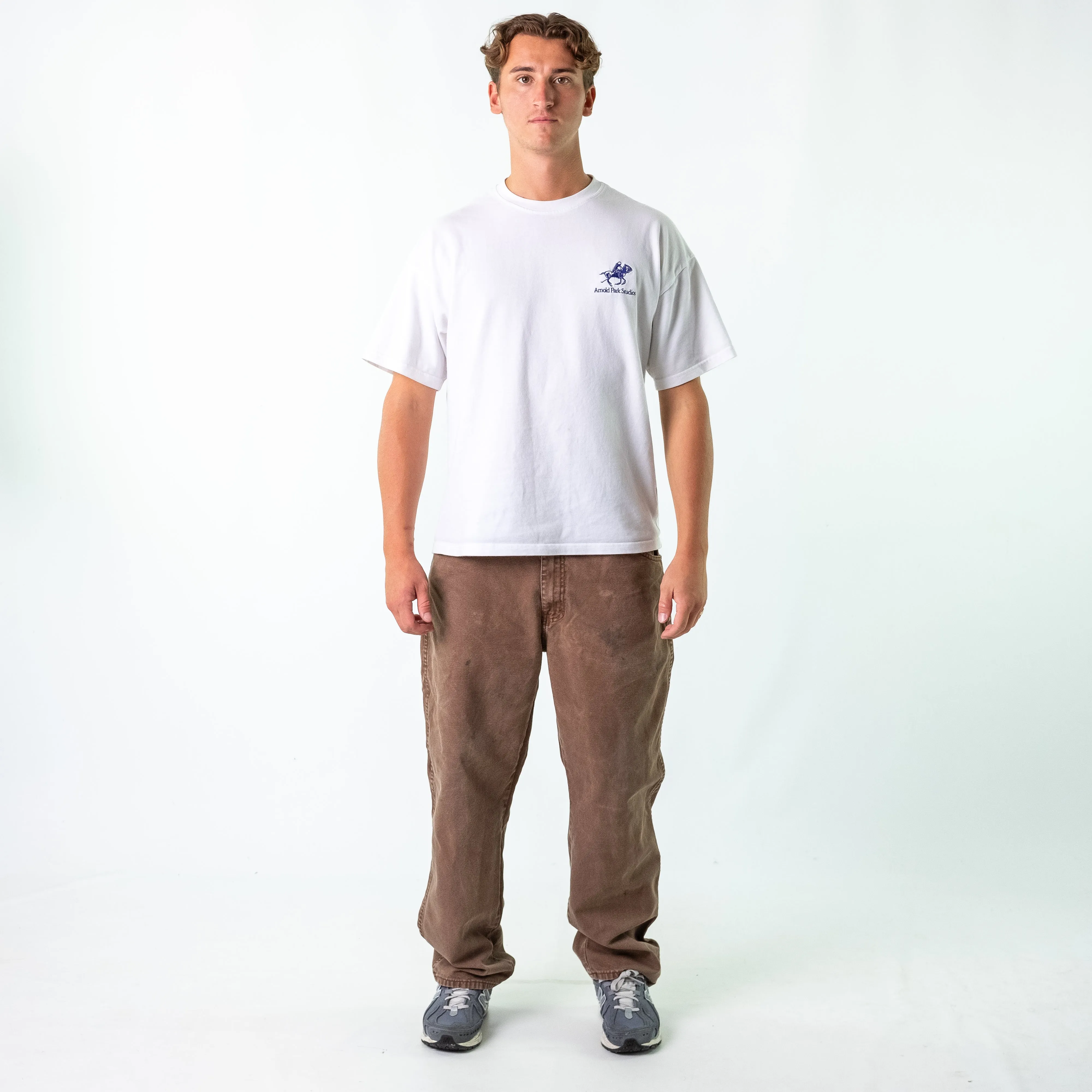 Brown y2ks Dickies Denim Carpenter Jeans Baggy Pants (36x30)