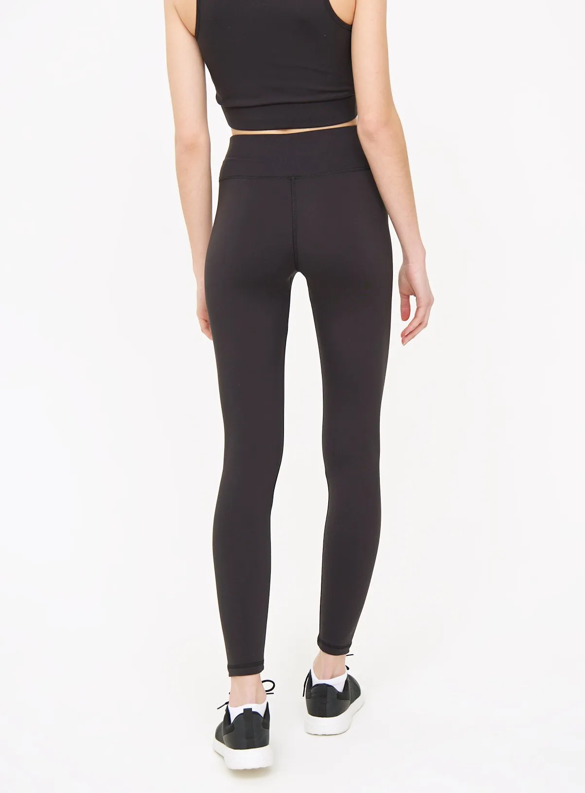 Buy Active Black Wrap Waist Leggings  S | Sports leggings | Tu