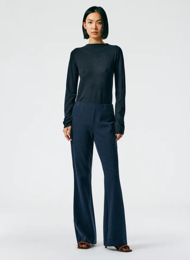 Camille Check Ali Fluid Pant