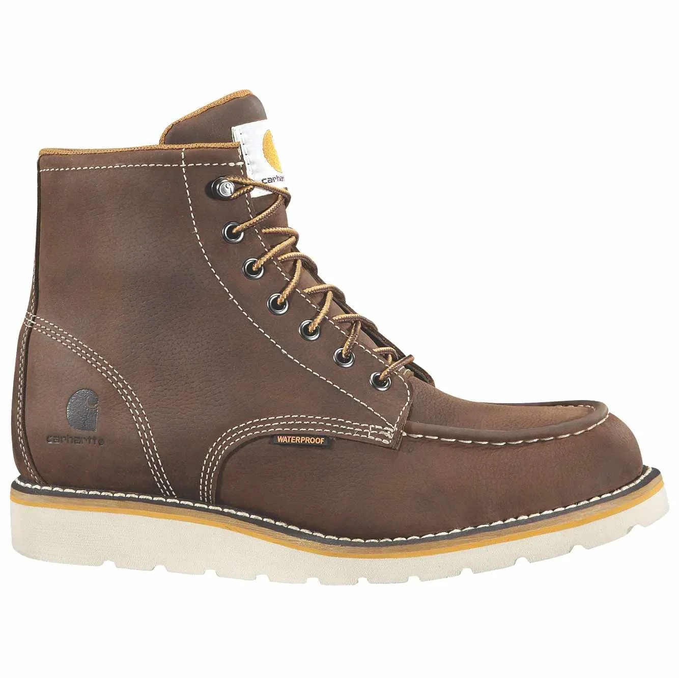 Carhartt Men's 6 Steel Toe Wedge Boots - Brown