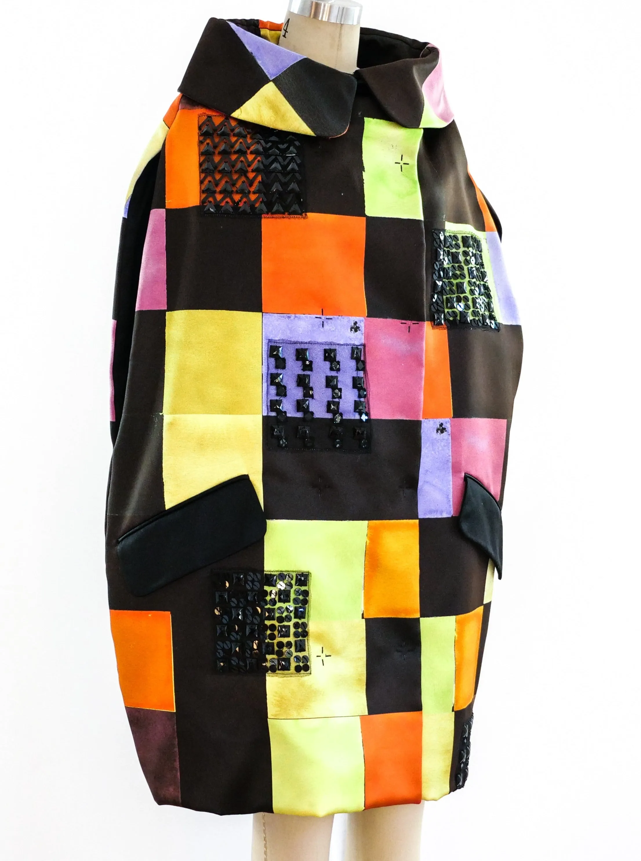 Christian Lacroix Sleeveless Cocoon Coat