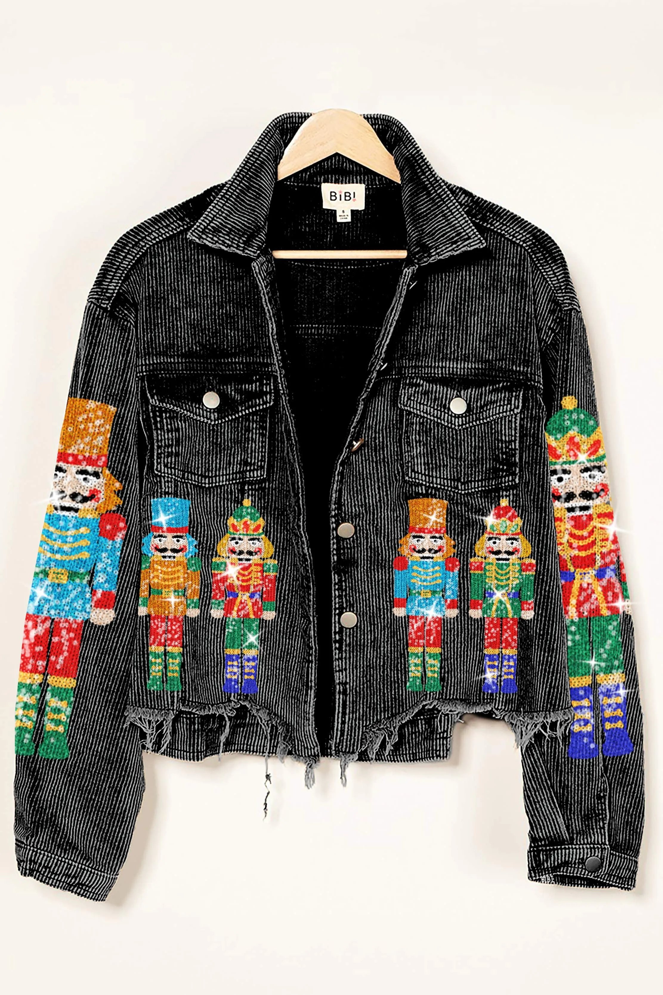 Christmas Loves Nutcracker Corduroy Jacket