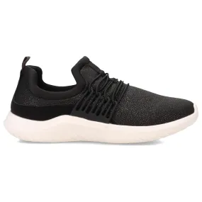 Clarks Nova Ave Black/Metallic Sneaker (Women's)