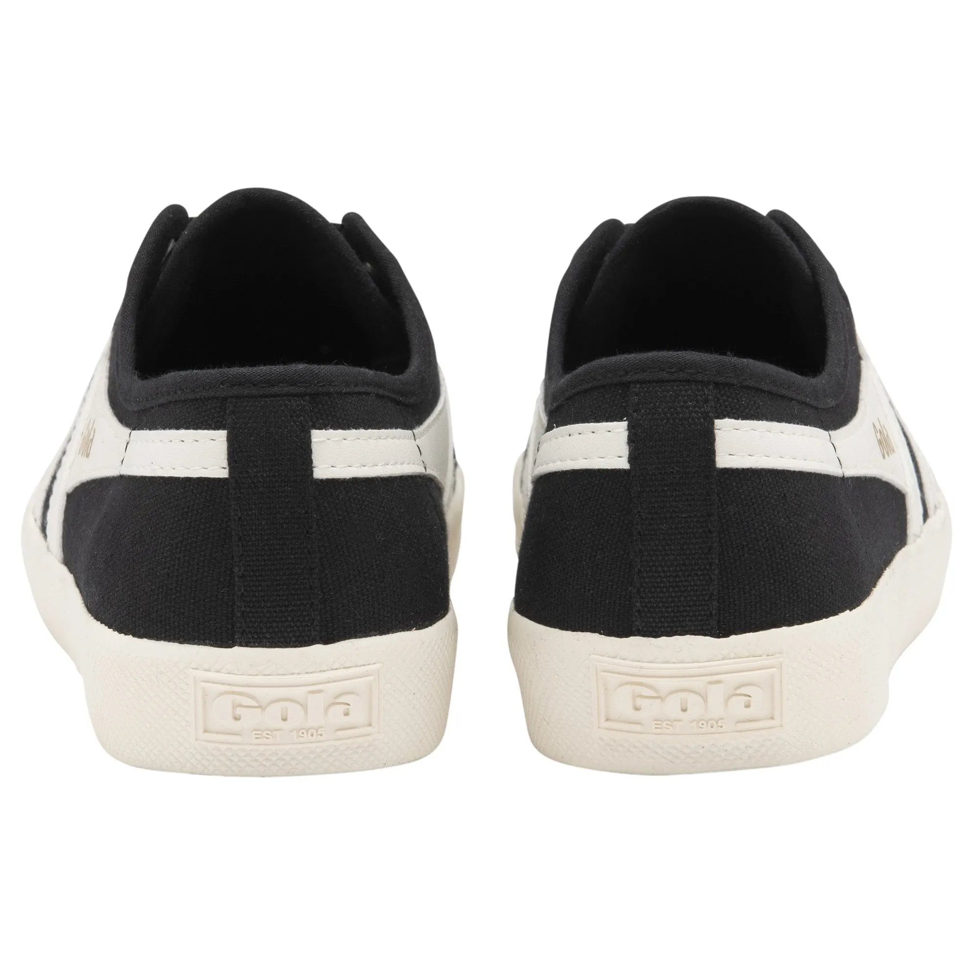 Coaster Sneaker (Black + Off White + Gold)