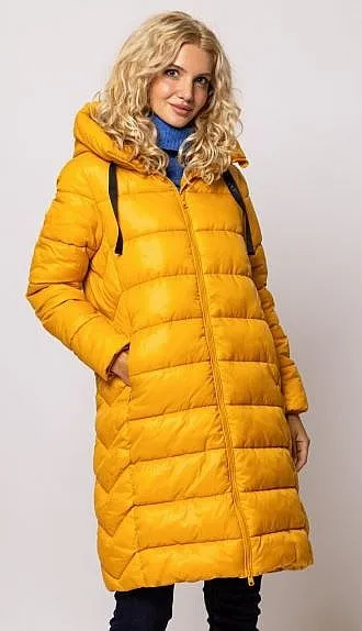 coat Heavy Tools Nibia - Yellow - women´s