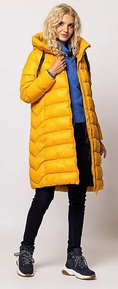 coat Heavy Tools Nibia - Yellow - women´s